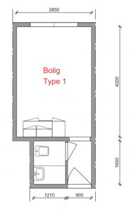 Apartment type 1